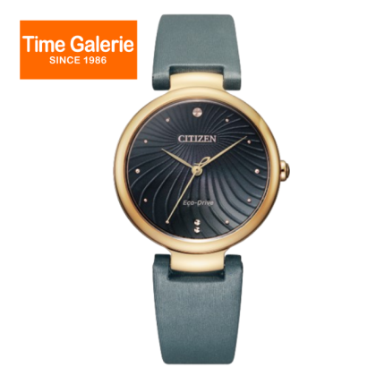 Citizen EM0853-14H Eco-Drive Satin Strap Women Watch Citizen EM0853-14H Eco-Drive Satin Strap Women Watch